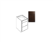 Kitchen Cabinet Luxor Espresso Drawer Base 18" Db18 Plywood Box 