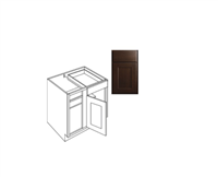 Kitchen Cabinet Luxor Espresso Blind Base 36" Blb36 Plywood Box 0