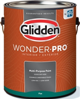 Paint Int/Ext GLWP30MB Ltx Flt W/P Med-Ba Wonder Pro 0