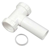 Center Outlet 1-1/2" Slip-Joint Plastic White Danco 94012 0