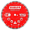 Saw Blade Circular 14" Diamond Segmented Rim Cut-Off Discs For Masonry Diablo DMADS1400 0