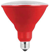 Bulb LED 120-Watt Red Flood/Spotlight E26 Base Feit PAR38/R/10KLED/BX 0