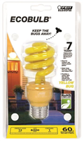 Bulb LED 60-Watt Yellow Bug Light E26 Base Feit A19/Bug/LED 0
