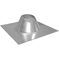 Stovepipe Galvanized 8" Roof Flashing 28G 81200 0