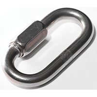 Chain Quick Link 1/8"  Zinc 7350T-1/8 0