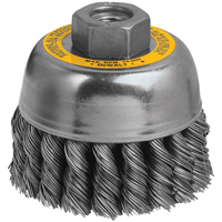 Grinding Cup Brush 3Xm10X1-1/4 Knotted Wire Dw4915 0