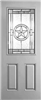 Steel Door Unit, 2 Panel, 3/0X6/8, RH, Open In, Texas Star, 4-5/8" FJ Jambs, Fixed Sill, Brass Hinges, No Casing, Double Bore 0