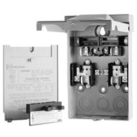 60 Amp 240-Volt Non-Fusible A/C Disconnect Breaker Box DPU222RP 0