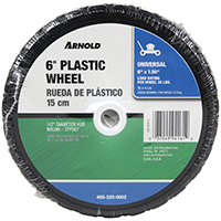 Wheel Plastic Offset Hub 6X1 1/2 650-P Dia Tread 50Lb 0