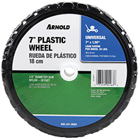 Wheel Plastic Offset Hub 7X1 1/2 750-P Dia Tread 50Lb 0