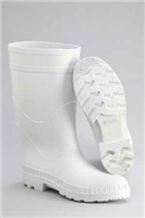 Rubber Boots White Size 10  Pvc Plain Bt65010Sh/74928-10 0