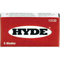 Scraper Blades 13120 5Pk Hyde Sgl Edge 0