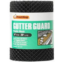 Gutterguard Plastic 6"X20' Vx620 0