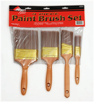 Paint Brush Set A2204 4Pc Polyester 0