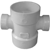 Dwv Tee 3" W/Dbl 1-1/2"Outlet 73531 0