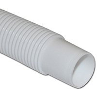 Tubing Ft 1-1/4"Id White Bilge 50' (By-the-Foot) Rbbp T34005003 0