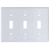 Wall Plate Switch 3Gang White 2141W 0
