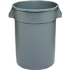 Trash Can 32Gal Plastic Huskee/Brute 3200GY/263200Grey 0