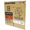 Simpson CS16 150' 16 ga Galvanized Coil Strap 0
