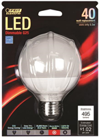 40-Watt*D* Equivalent Dimmable G25 E26 2700K Globe LED Bulb DPG2540/F/827/LED G25/DM/LEDG2 0