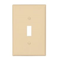 Wall Plate Mid Size Switch Ivory Pj1V 0