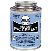 Cement Pvc  8Oz Wet Set Blue 018410-24 0