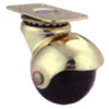 Floor Care Caster Ball Polypropylene Resin Brass Swivel 1-5/8"Jc-E01 0