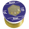 Fuse Plug Type TL 15 Amp Time Delay 3/Cd BP/TL-15 0