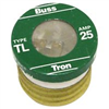 Fuse Plug Type TL 25 Amp Time Delay 3/Cd BP/TL-25 0