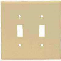 Wall Plate Switch 2Gang 2139V Ivory 0