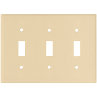 Wall Plate Switch 3Gang 2141V Ivory 0