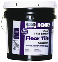 Adhesive Floor Tile 4Gal Latex Henry 430-069 0