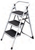 Ladder Step Stool 3 Step Folding w/ Tray Type-3 225Lb Duty Rated L3St/HB3-2H 0