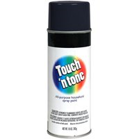 Spray Paint Touch N Tone Black Flat 10Oz 55275830 0