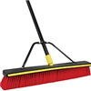 Broom*D*Squeegee Push w/ Handle 24" Bulldozer W/Bracket Multi Surfaces Quickie  00635Su 0