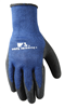 Gloves Wells Lamont 524M Navy Blue Black Ltx Ctd 0