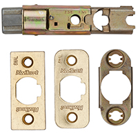 Deadlatch 6-Way Adjustable Polished Brass Kwikset 81825-001 0