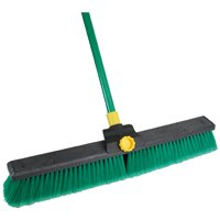 Broom*D*Push w/ Handle 18" S Bulldozer W/Bracket Indoor/Outdoor Surfaces Quickie 00628 0