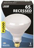 65-Watt *D*Incandescent BR40 Flood Light Bulb Frost 65BR/FL 0