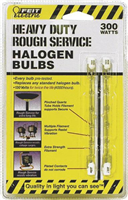 Bulb Halogen*D*300-Watt Dimmable R7 Base 2 Pack Feit BPQ300T3/CL/RS/2 0