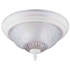 Light Fixture Ceiling White 13" Round Floral Shade F155Ww02-1068Ec3L 0