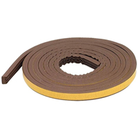 Weatherstrip Brown All-Profile All-Climate EPDM Rubber M-D 63644 0