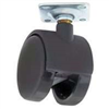 Floor Care Caster Black 2-Wheel Swivel 1-5/8" Jc-F01 0