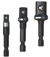 Bit Tip Socket Adapter Set 1/4"-1/2" Milwaukee 48-32-5033 0