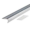 Stair Edging 72", Silver, Aluminum, Smooth M-D 66266 0