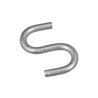 S Hook 3/4" Open Zinc N121-533 0