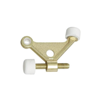 Door Stop Hinge-Pin Adjustable Brass  Heavy Duty N154-526 0