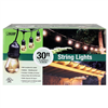 Light Fixture*D*String Light 30' 10 Socket Outdoor Incandescent Feit 11Watt 16/3 Cord 0