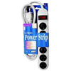 Power Strip 6 Outlet 4' Cord Surge Protector 041401 0