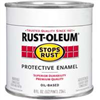 Paint Oil Base Enamel Satin White Rust-Oleum 7791730 0